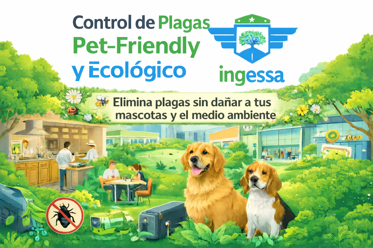 servicio de control de plagas en México ingessa